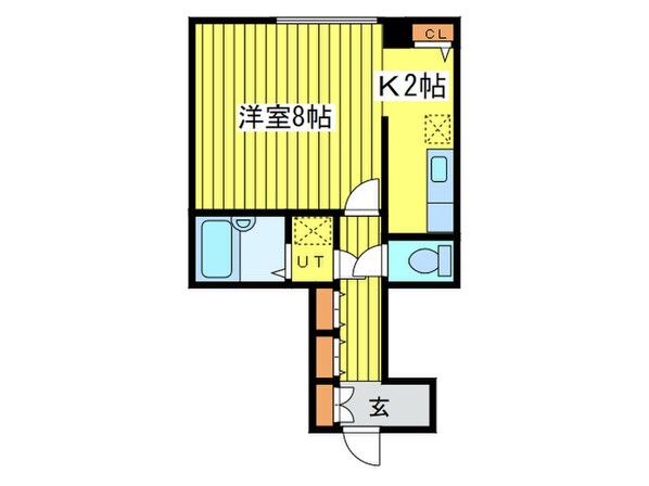 クラウン北１０条の物件間取画像